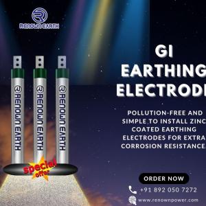 What is the basic difference between hot-dip gi earthing electrodes and boronizing on electrodes?