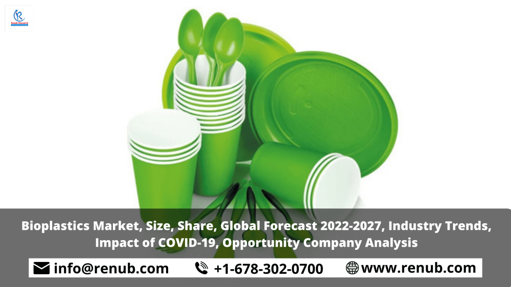 Bioplastics Market, Size, Share, Industry Trends, Insights, Growth, Opportunity, Global Forecast 2022-2027
