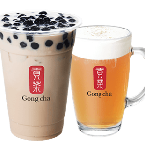 Gong Cha Bubble Tea Store in Texas