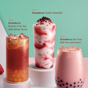 Try The Popular Strawberry & Earl Grey Series at Gong cha Bubble Tea Store