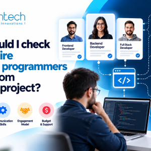 What should I check before I hire dedicated programmers for a custom software project?