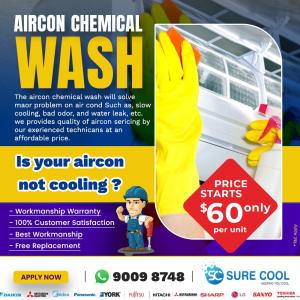 Best Aircon chemical wash