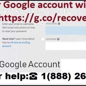 Complete solution to recover the Google account