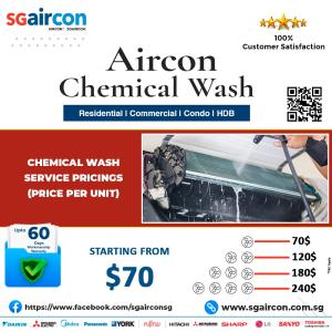 Aircon chemical wash