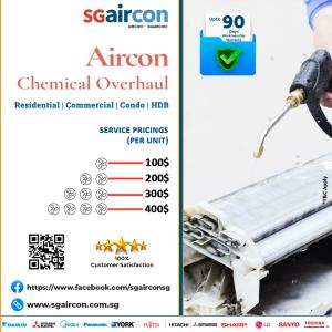 Aircon chemical overhaul