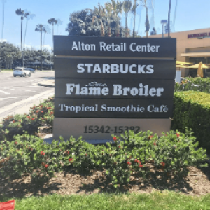 Monument Signs in Los Angeles