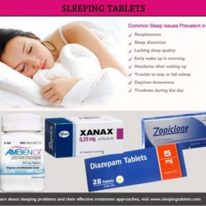 Prescribed use of online sleeping tablets UK will alleviate sleep disturbances