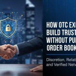 How do OTC Exchanges Build Trust Without Displaying Public Order Books?