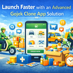 Launch Faster with an Advanced Gojek Clone App Solution