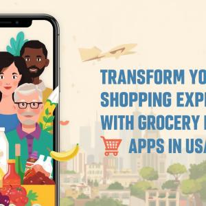 Transform Your Shopping Experience with Grocery Delivery  Apps in USA