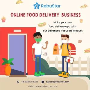 Make your own food delivery app with our advanced rebueats product