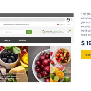 Launch new grocery business using our php readymade GROCERY shop script , grab it now !!