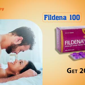 Buy Fildena 100 | Generic Sildenafil +  @50% Free