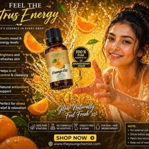 Orange Oil Benefits for Healthy Skin and Positivity