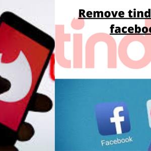 How to remove tinder from facebook