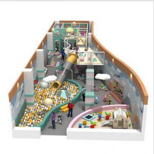 Why a customer has hired professional services for indoor playground service?
