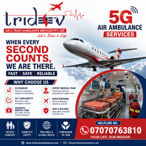 Ready For Interstate Transfer Tridev Air Ambulance Services in Patna is a Featured Shifting Provider
