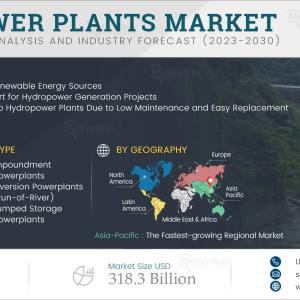 Hydropower Plants Market to be Worth $318.3 Billion by 2030