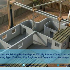 3D Concrete Printing Market Size 2022 | Share, Growth Outlook 2027