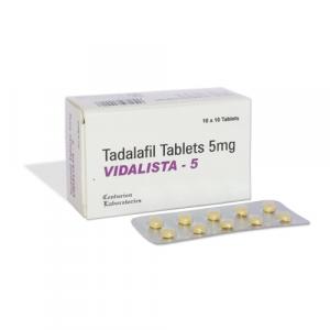 Vidalista 5mg [ Tadalafil ] - Welloxpharmacy
