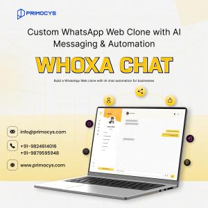 Custom WhatsApp Web Clone with AI Messaging & Automation – Whoxa Chat