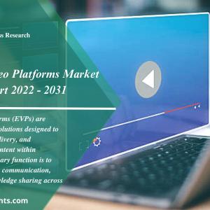 Enterprise Video Platforms Market Size 2022-2031, Trends, Future Needs Research