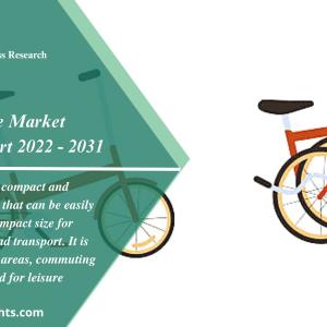 Folding Bicycle Market Growth, Share 2022-2031| Research Report