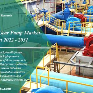 High Pressure Gear Pump Market 2022 to 2031 Research Report Based on Size, Share
